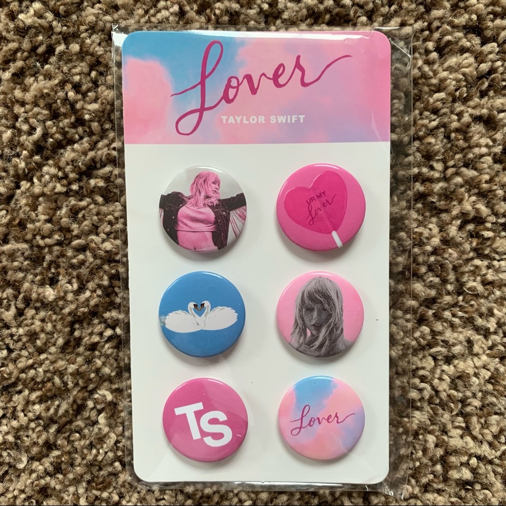 NEW Taylor Swift Lover Album Pin Set